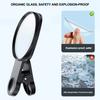 HD Lens Phone Rear Camera Selfie Mirror Clip-on Anti Peeping Mirror  Live Streaming