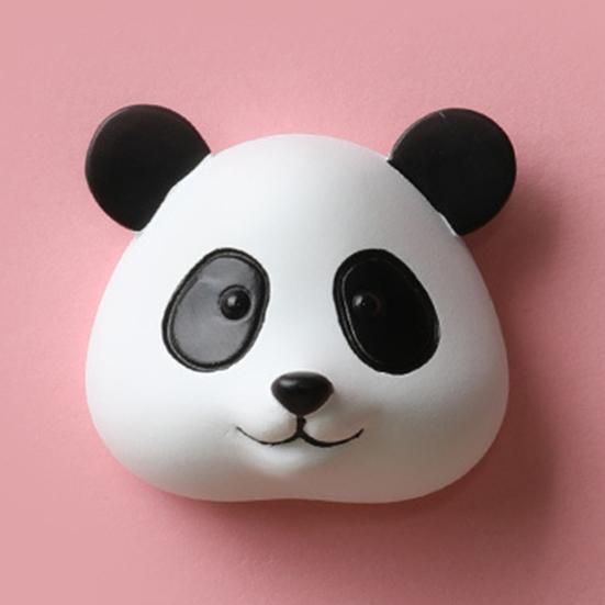 Cartoon Animal Refrigerator Magnet with Detachable Head Body 3D Dog Panda Pig Microwave Oven Whiteboard