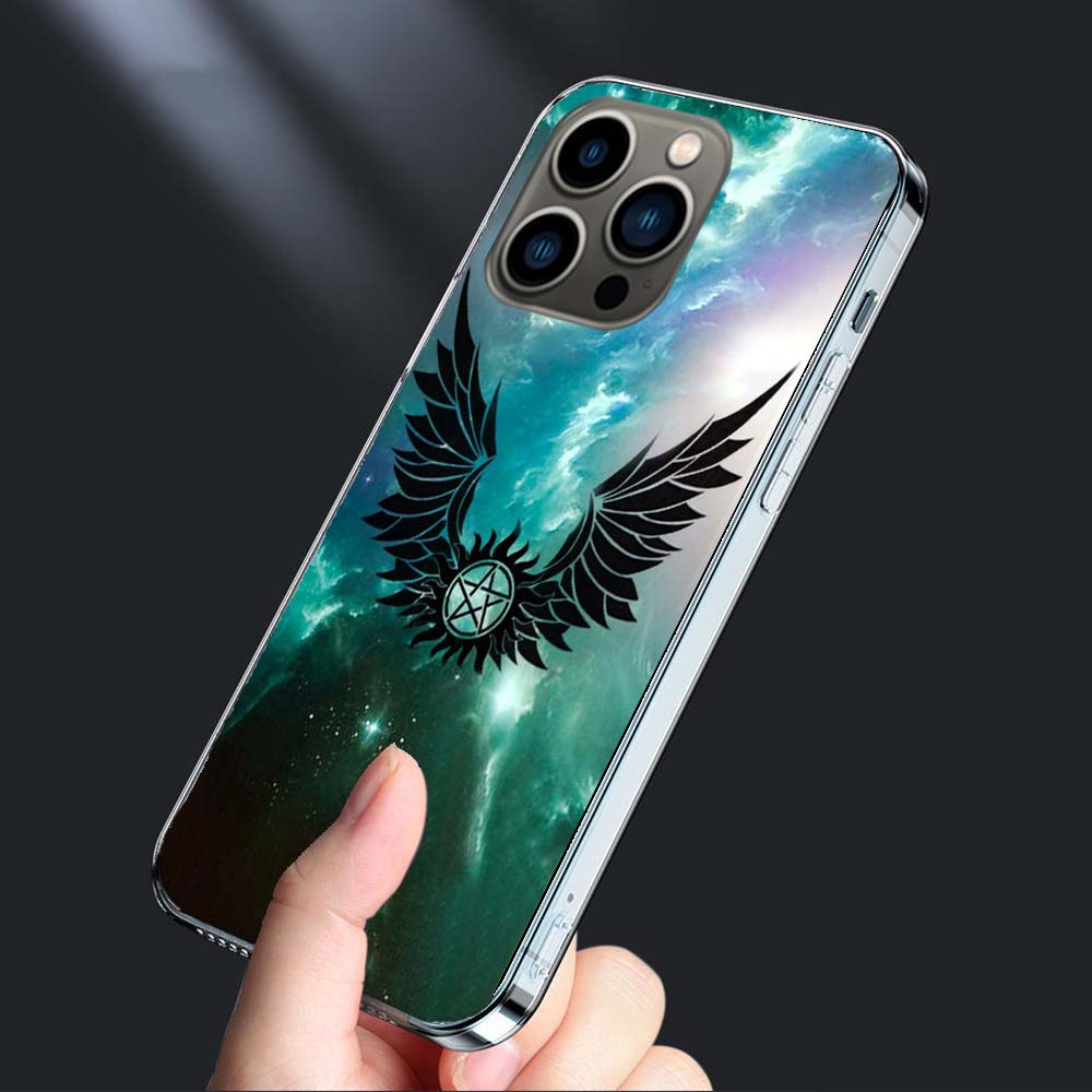 Babaite Supernatural SPN Чехол для телефона Дин и Сэм для Apple iPhone 16E Capa 15+ 14 Plus 17 Air 16 Pro Max 12 Pro Милый 13 Mini