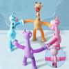 Children's Suction Cup Giraffe Toy Relaxation Stretching Giraffe