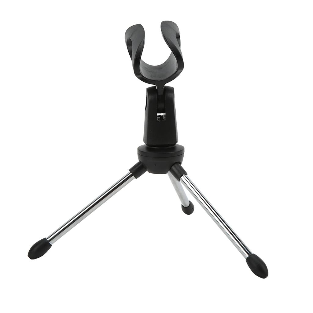 Desktop Microphone Mic Stand Holder Bracket Adjustable Table Microphone Holder with Mic Clip for Conference Live