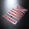 Para HONDA Pegatinas Reflectantes para Motocicleta, Advertencia de Seguridad 3M por la Noche en la Oscuridad Cascos de Scooter ZP8