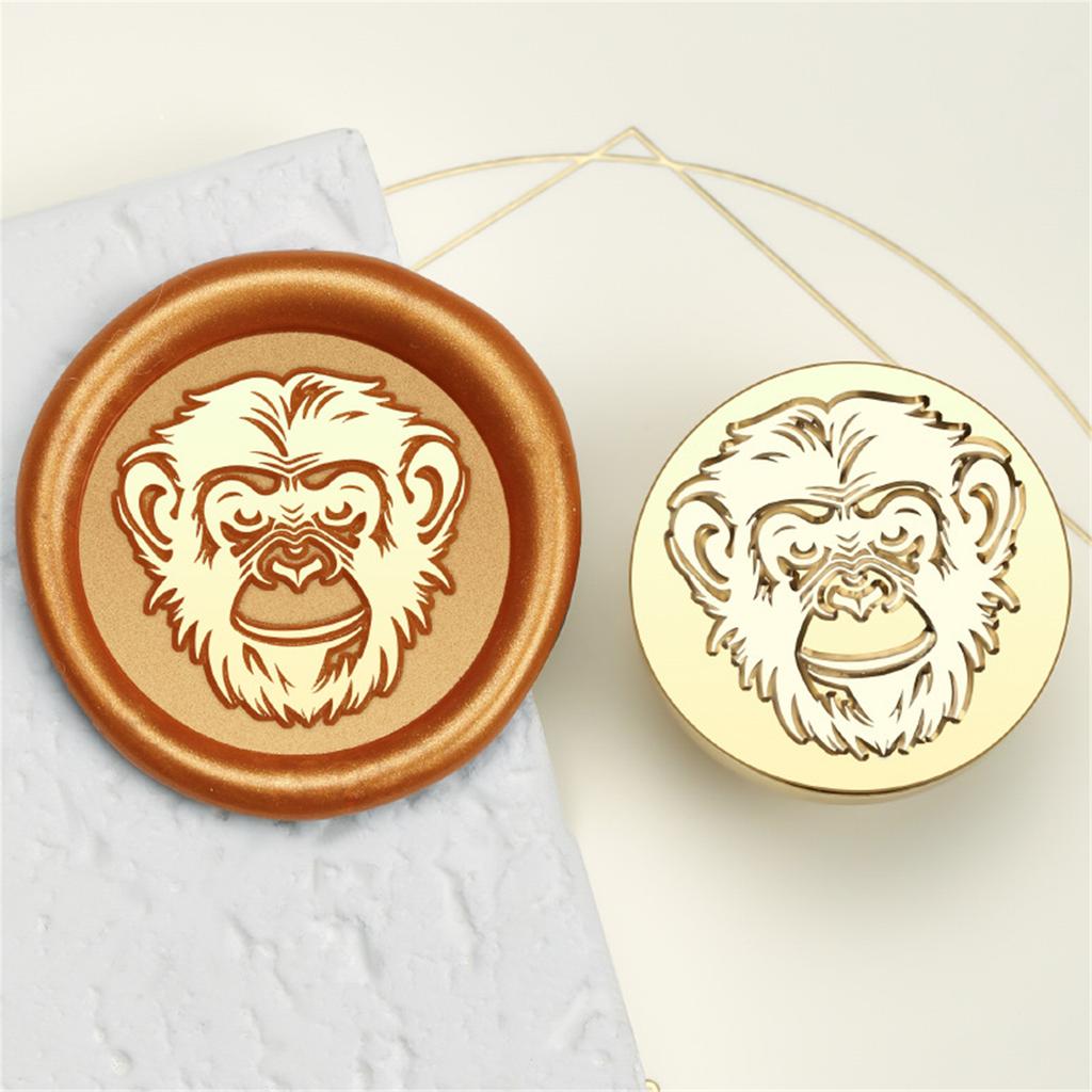Lovely Dogs Sealing Wax Stamp Animal Series Wax Seal Stamp Brass Head Seal Stamp for Cards Scrapbooking Decoration