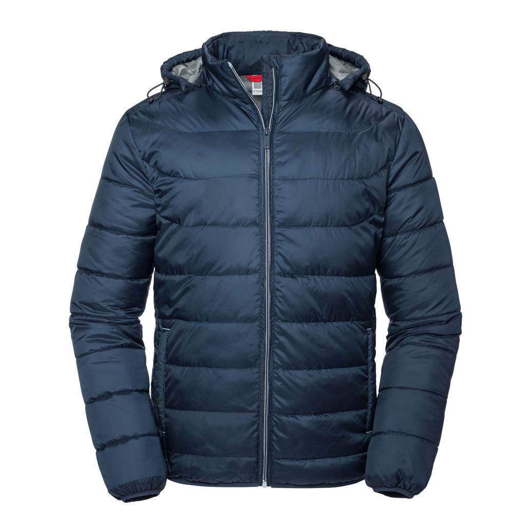 Russell Mens Nano Hooded Padded Jacket