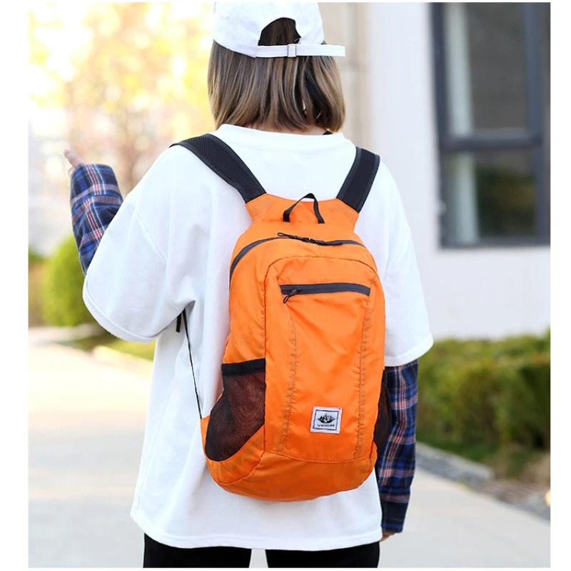 Велосипедная сумка, складной рюкзак для активного отдыха, большая вместимость, легкий спортивный дорожный рюкзак