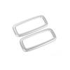 Fit For BMW 7 Series 2016- Matte Silver Rear Reading Light Cover Trim 2PCS