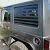 2x Наклейка-декаль на окно с американским флагом для Jeep Wrangler JK JKU 2007-2017 4-дверный