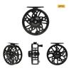 Легкая снасть для ловли форели с катушкой типа Fly Wheel, размер 3/4 5/6 7/8, катушка для нахлыстовой ловли из алюминиевого сплава, цельнометаллическая рыболовная катушка