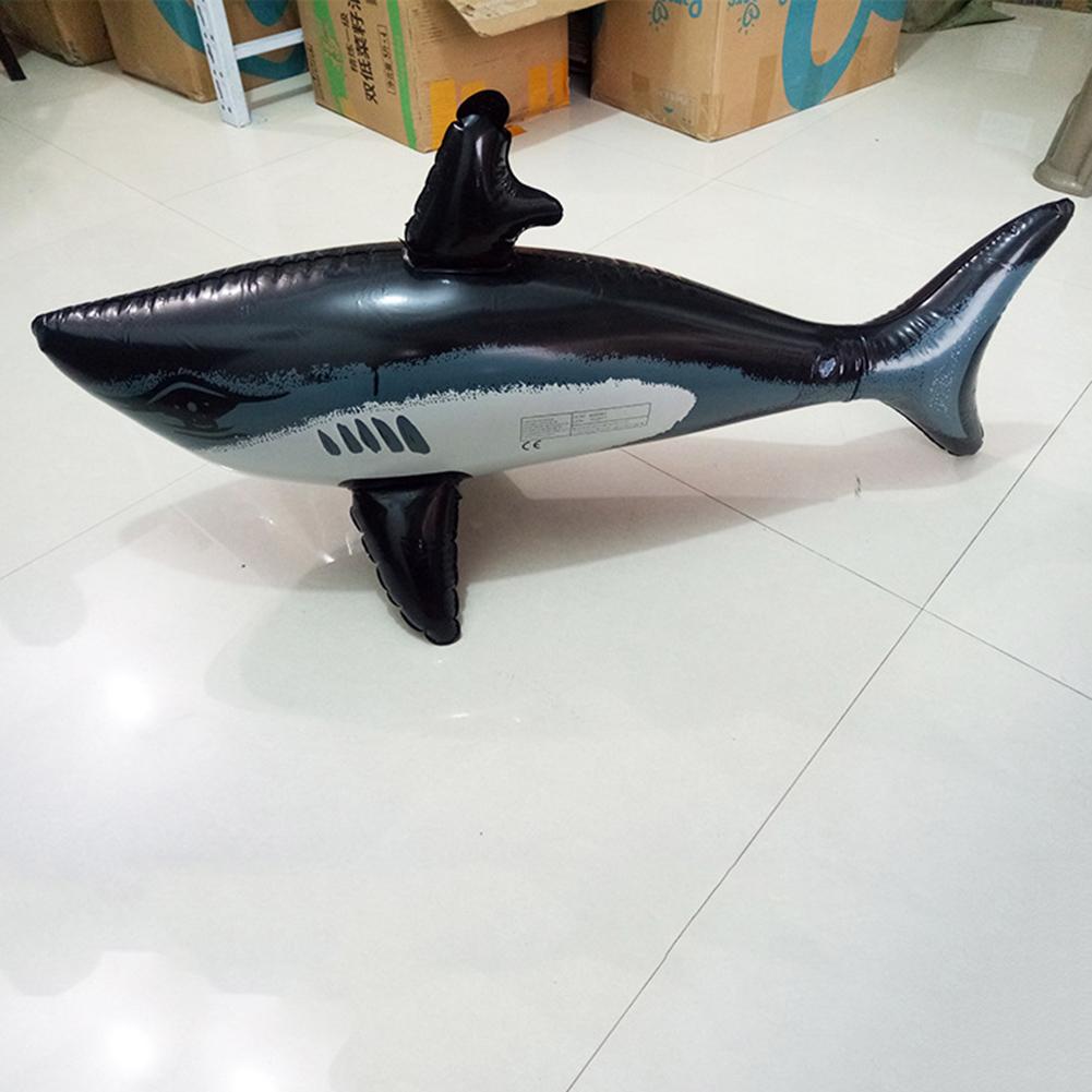 1-5PCS Floating Shark Float Toy Kids Adults Inflatable Water Swimming Pool Simulation Whale Fish Animals Toys Pool Accessories