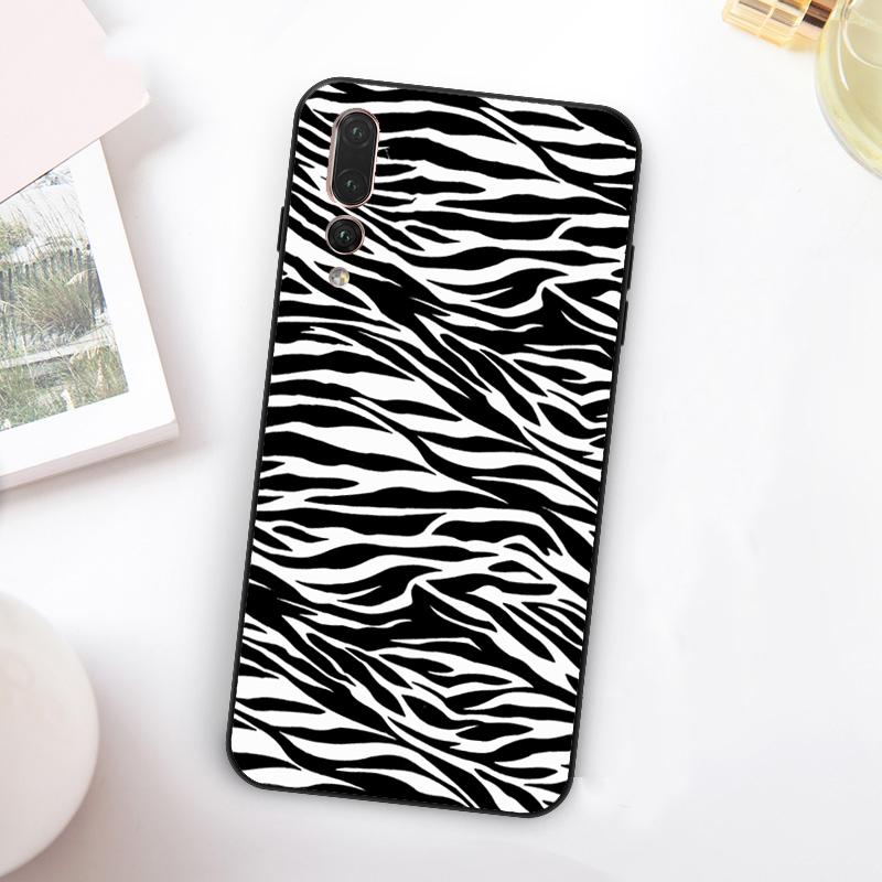 Чехол-накладка Zebra Skin для Huawei Nova 5T 9 10 SE 7i 8i 11i 12i Y73 Y90 Y70 Y72 Y61 Y91 Y60 P20 P40 P30 Lite