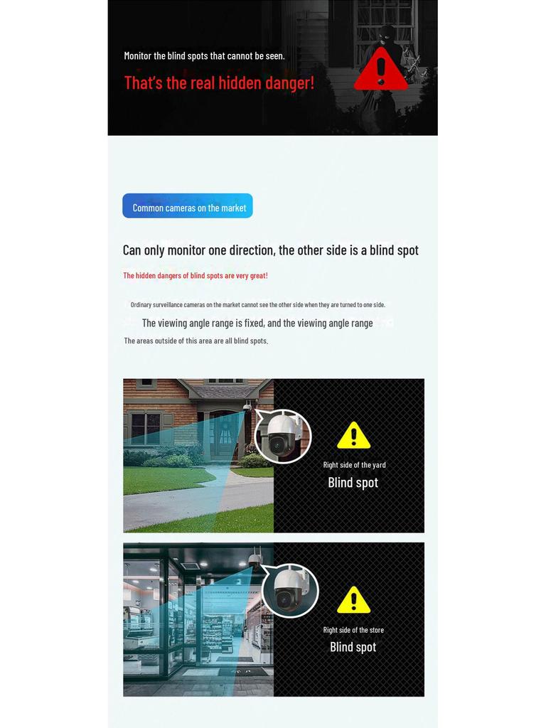 V380 Двойная линза 4G Солнечная CCTV камера - Уличный беспроводной монитор с мобильным удаленным доступом