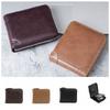 Multi Function Men Short Wallet PU Leather Men Coin Purses Luxury Men Card Holder Men