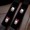 Cute Cartoon Doll Car Safety Belt Shoulder Pad Cover Boutique All Year Round Safety Belt Protective Case Special Decoration Pairs