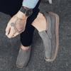 Модные мужские новые удобные туфли-лоферы, легкие, с мягкой подошвой, дышащие, без застежек, прогулочные кроссовки, повседневная обувь для поездок на работу