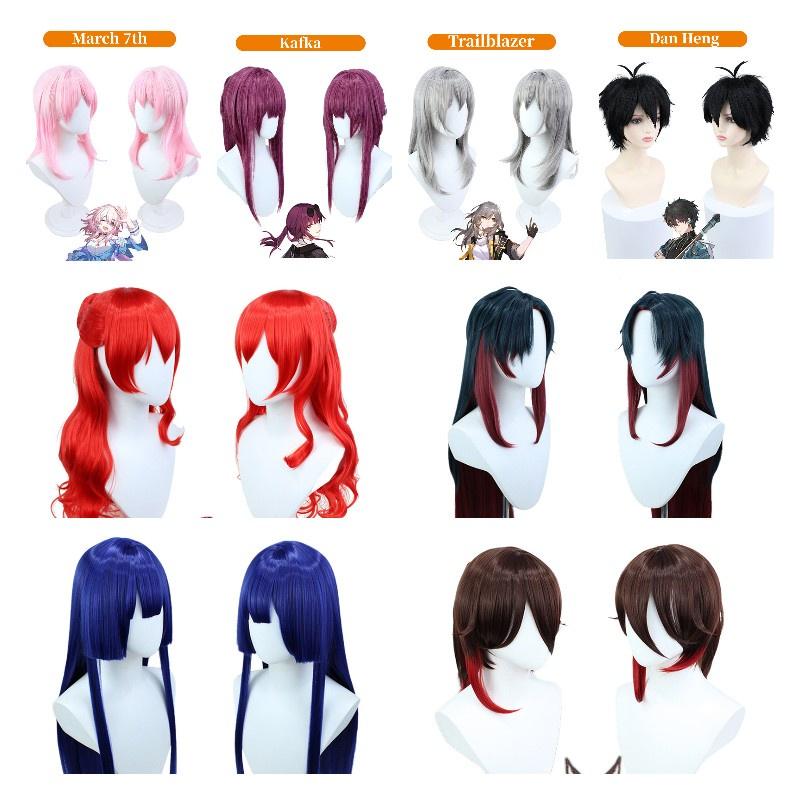 Benghuai Xingqiong Tiedao Cafa Wig Perfect For Game Characters And Cosplay