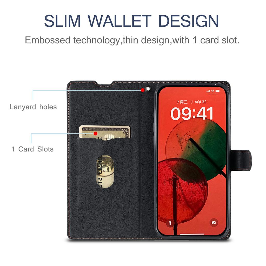 Для Oppo Reno13 Pro 5G Чехол Точечный оттиск PU Кожаный Чехол-книжка для телефона со слотом для карт, ремешок