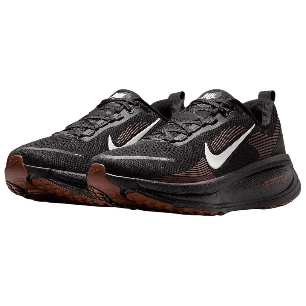 Nike Vomero 18 Износостойкие кроссовки с низким верхом для бега Унисекс Черно-коричневые кроссовки IH4454-001