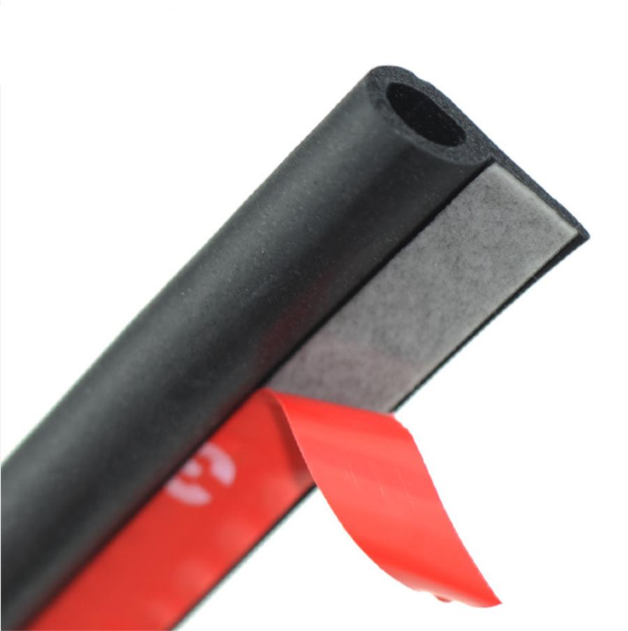 5M Car Auto Door Seal Strip Small P Shape Soundproof Waterproof Durable Rubber