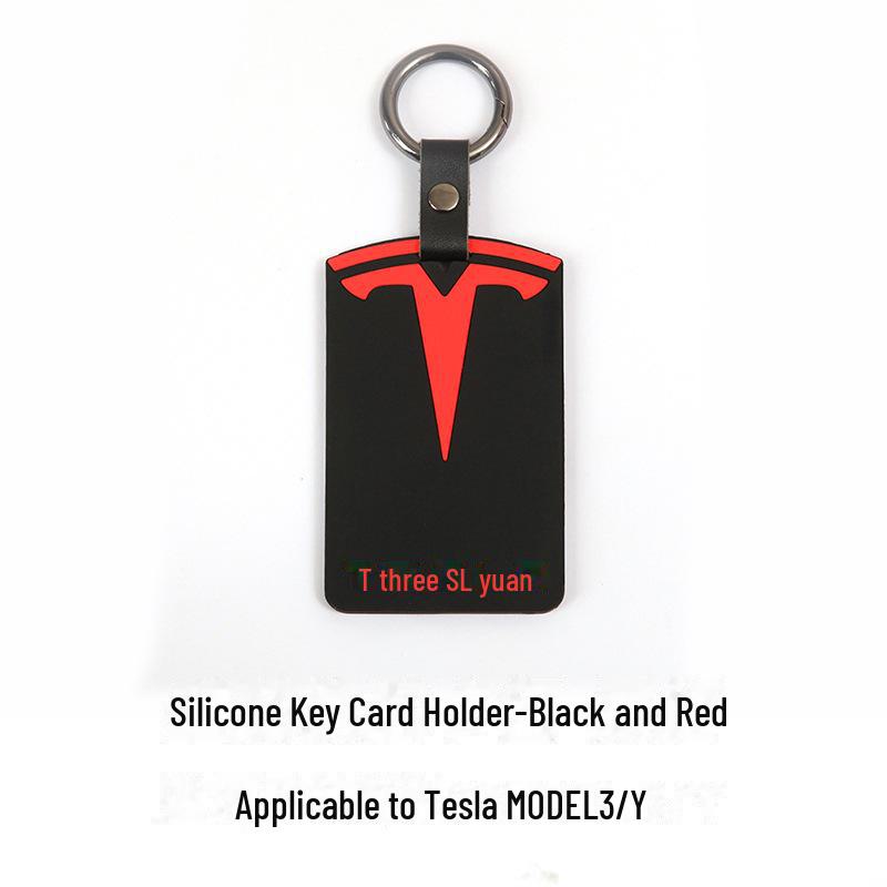 Tesla Model 3/Y Waterproof Silicone Key Card Cover – Wear-Resistant Protective Shell
