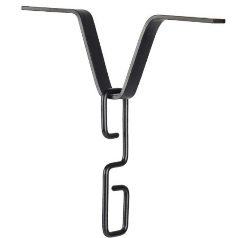 Premium Metal Rain Chain Hook Install Kit Gutter Downspout Fitting for Porch Garden Yard Outdoor Decor