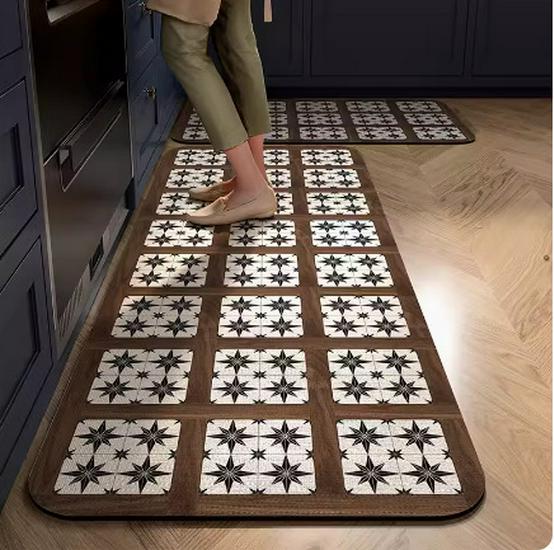 Новый нескользящий коврик для чая из диатомовой грязи в китайском стиле: Абсорбирующая, противоожоговая кухонная сливная и изоляционная прокладка