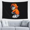 Cartoon Bear Background Cloth Office Living Room Tapestry Home Wall Decoration Tapestry