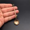 Vintage Brass  Scoops Shovel Teaware Accessories Decorations Antique Copper Spoon Tableware Creative Ornaments