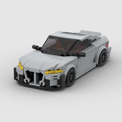 MOC M4 G82 Технический Суперкар Гоночный Автомобиль Классические Городские Строительные Блоки Модель Гоночного Автомобиля Кирпичи Игрушки Мальчики