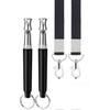 2 Pieces of Ultrasonic Dog Whistle Stop Barking with Adjustable Tone Mute Ultrasonic Dog Training Whistle with Lanyard