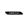 2Pcs 3D ABS 4Matic 4 Matic+ Letter Word Emblem 4Matic Car Fender Logo Stickers Rear Trunk Tailgate Decals Badge Car Accessories
