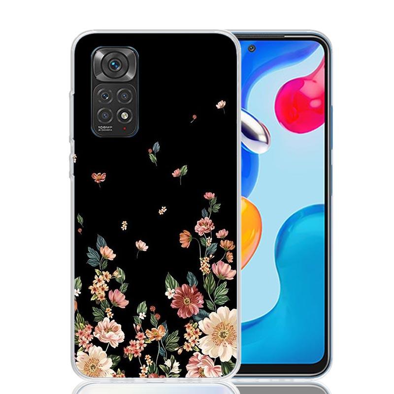Чехол для телефона Daisy Daisies Art Floral для Xiaomi Redmi Note 14 13 12S 12 11S 11T 11E Pro Plus 10S 10 Art Индивидуальный Coque Capa Не