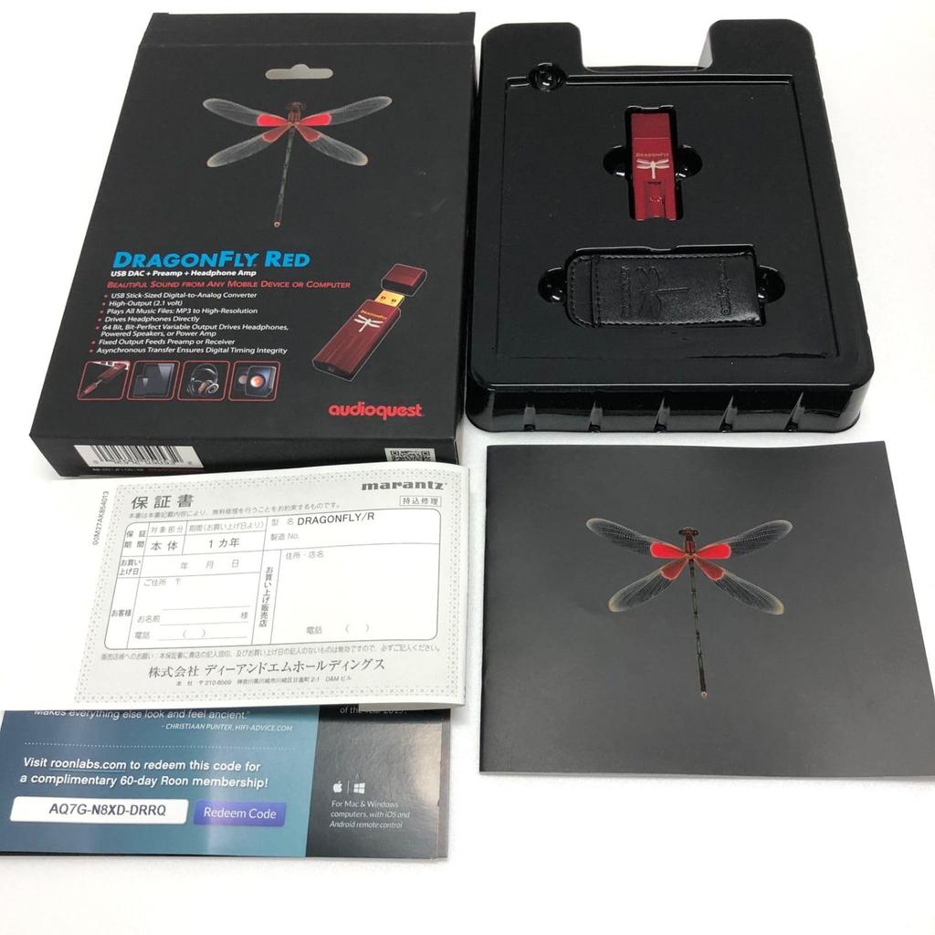 Усилитель/ЦАП для наушников AudioQuest DragonFly Red
