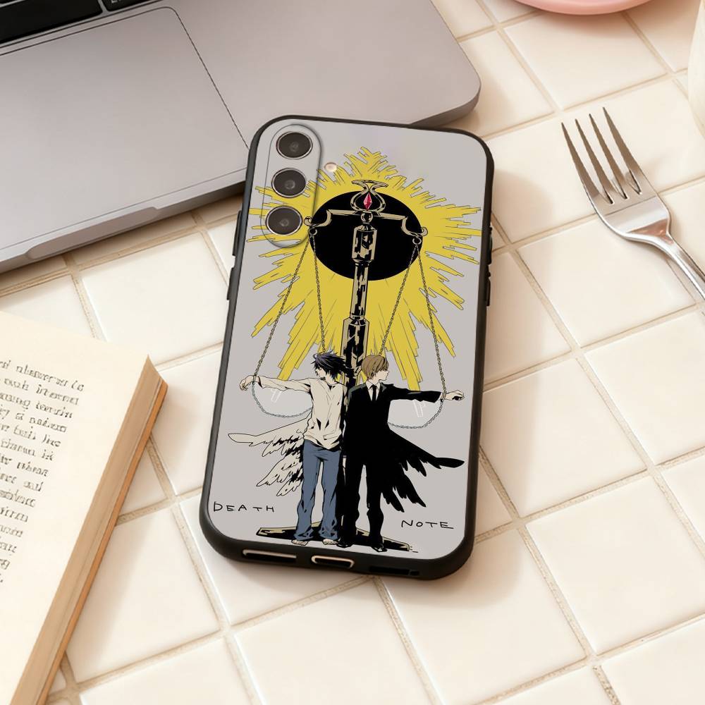 Чехол для телефона D-Death Anime N-Note для Samsung Galaxy A73, A72, A71, A70, A53, A52, A51, Другие Мягкий Черный Корпус