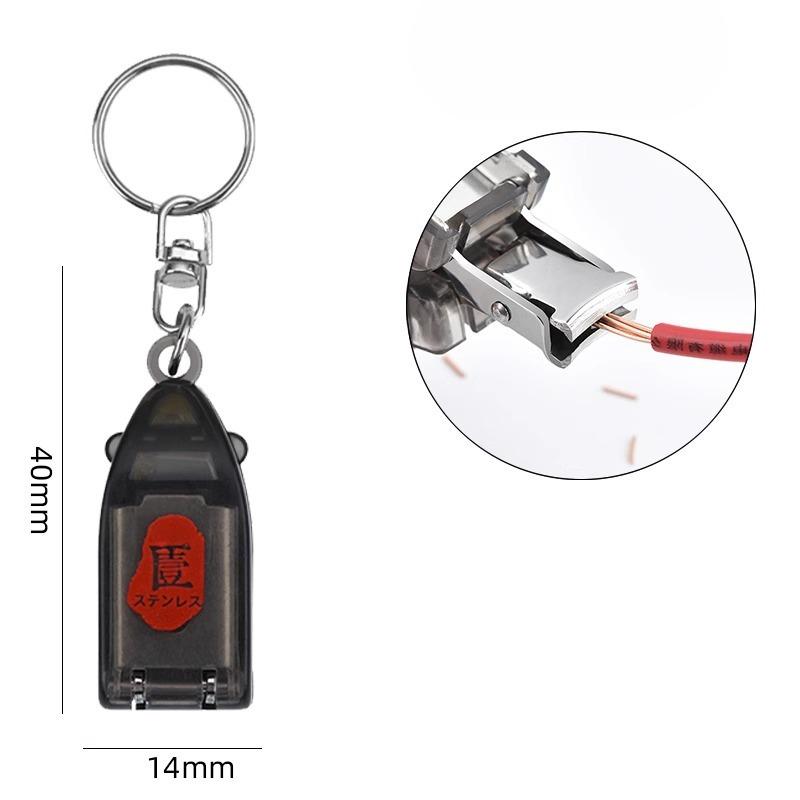 Мини Складные Кусачки для Ногтей Инструменты для Портативной Стрижки Ногтей из Нержавеющей Стали, Набор Кусачек для Ногтей Кусачки для Ногтей Брызгозащитные