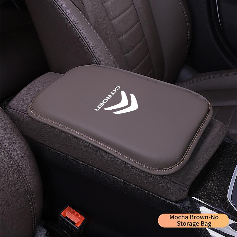 Кожаный чехол-подлокотник с ящиком для хранения для Citroen C4 C5 C3 C2 C1 C4L C6 Picasso Saxo, защитная накладка