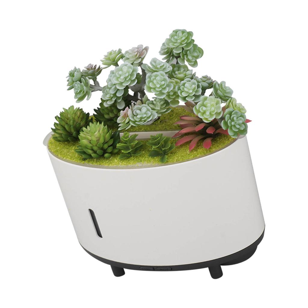 Simulation Plant Humidifier USB Charging Quiet 200ml Automatic Power Off Protection Portable Mini