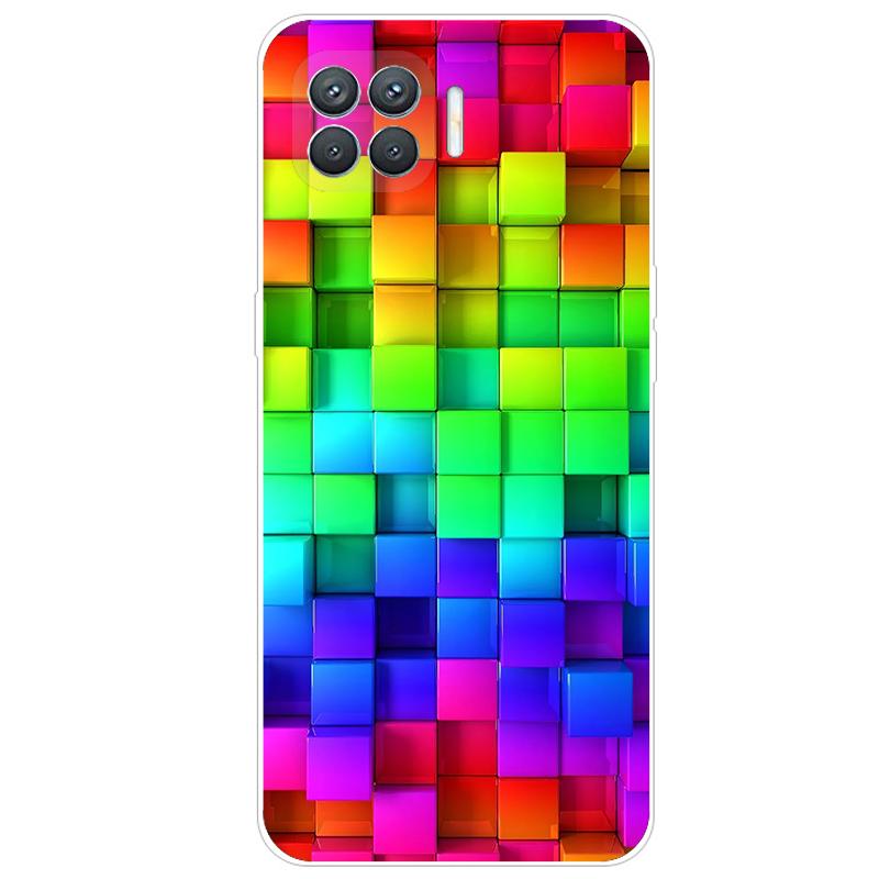 Чехол для OPPO Reno4 Lite Reno5 Lite, противоударный мягкий силиконовый чехол из ТПУ для OPPO Reno 5 4 Lite, чехлы для телефонов, чехол с милым мультяшным рисунком