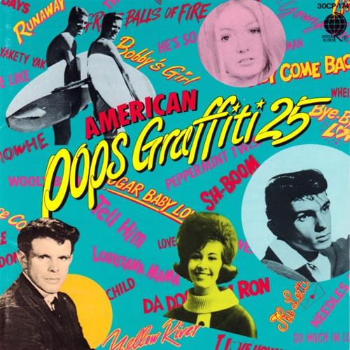 CD РАЗНЫЕ ИСПОЛНИТЕЛИ - Amarican Pops Graffiti 25 30CP174 Зарубежная Запись 1987 Япония Соул/Фанк Б/У