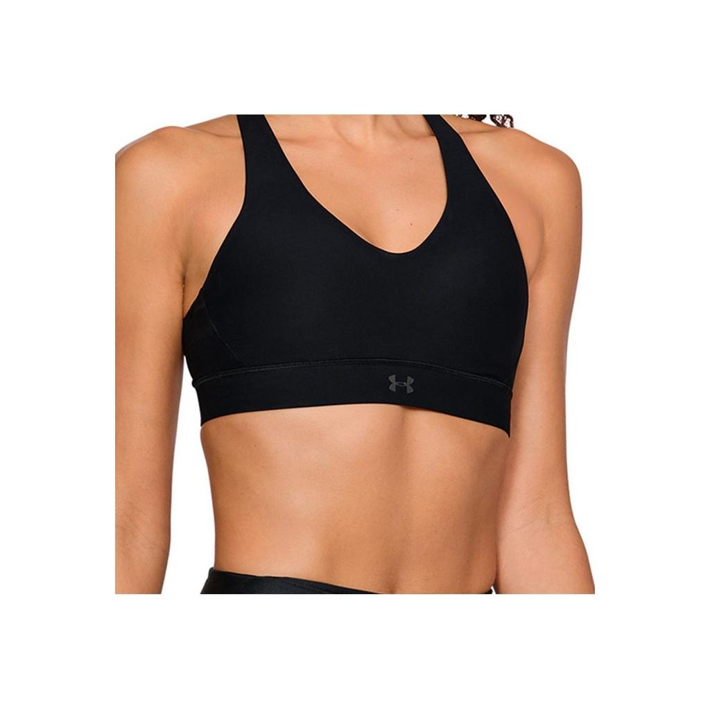 Under Armour UA Vanish Mid Bra Women Underwear Black 1311811-001