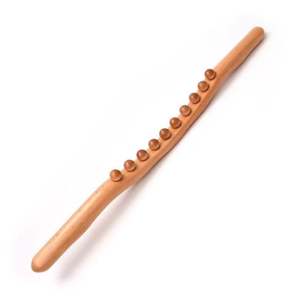 Relieve Stress Massage Stick Wood Gua Sha Massage Stick Universal Scraping Stick Women