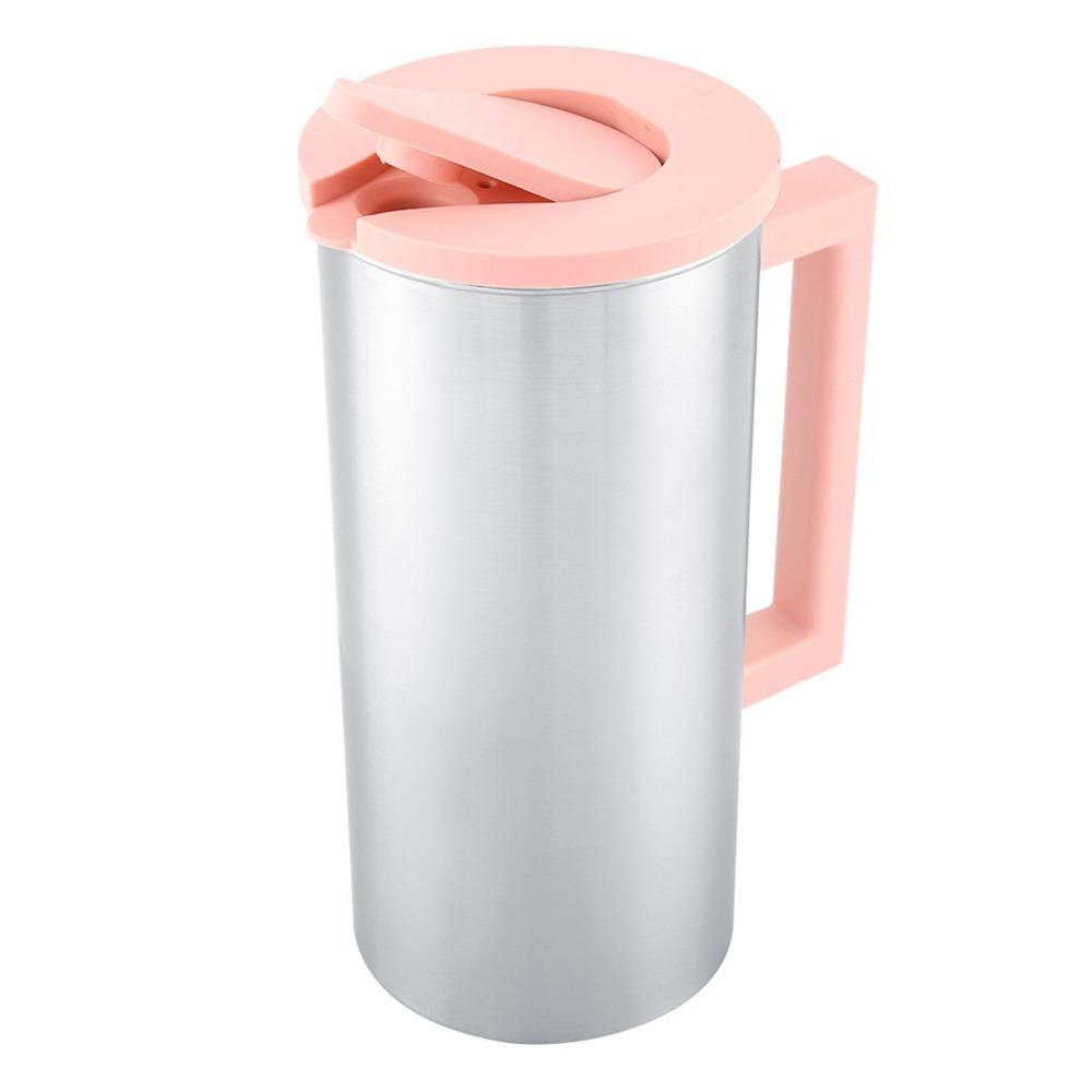 Rustless Steel Kettle Double Wall Insulation Layer Beverage Pot Restaurant Service