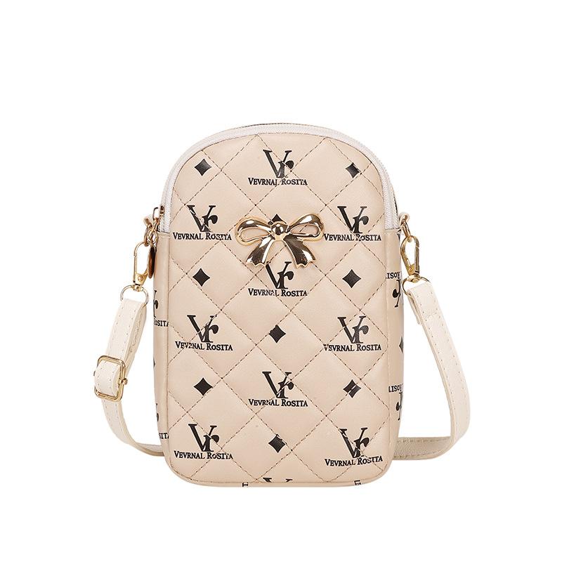 Сумка через плечо с принтом в стиле ретро, новая женская сумка, женская сумка высокого класса для мобильного телефона