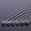 6 шт. прозрачный акриловый круглый стержень диаметром 2 мм, длиной 8 дюймов, аксессуары для декора своими руками, поделки своими руками