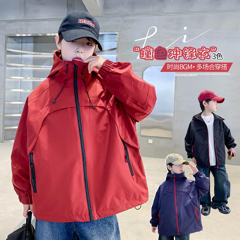 Boys' Outerwear Spring and Autumn 2025 New Item Children's Autumn Outfit Stormtrooper Jacket