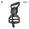 20/25/32/38mm Quick Release Buckle Black Molle Backpack Parts Garment Accessories  for Men