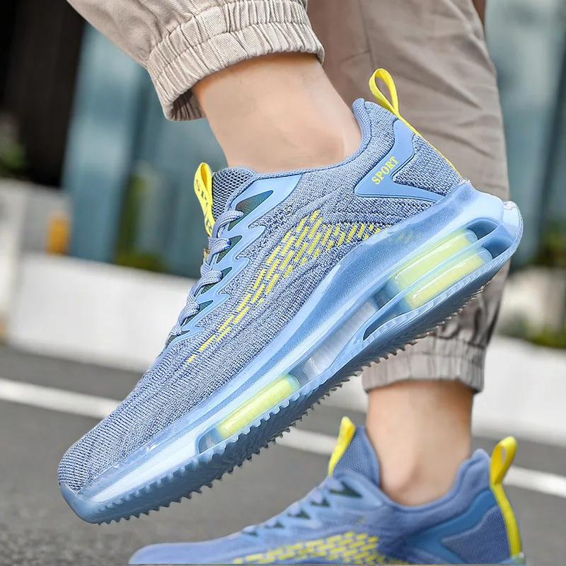 Модная мужская зимняя обувь Продвинутые мужские кроссовки Некожаные Повседневные кроссовки Мужская Самая Удобная Мужская Защитная Обувь Амортизирующая Теннисная Стильная