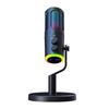 Professional Live Microphone 0 Latency Noise Cancel Game Mic For Karaoke Live Singing Sound Card With Ear Back AUX