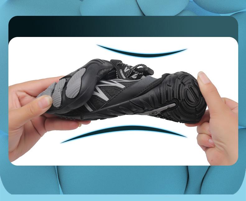 Обувь для плавания на открытом воздухе большого размера для мужчин и женщин - Летняя пляжная и речная обувь для заброда и отдыха на пять пальцев