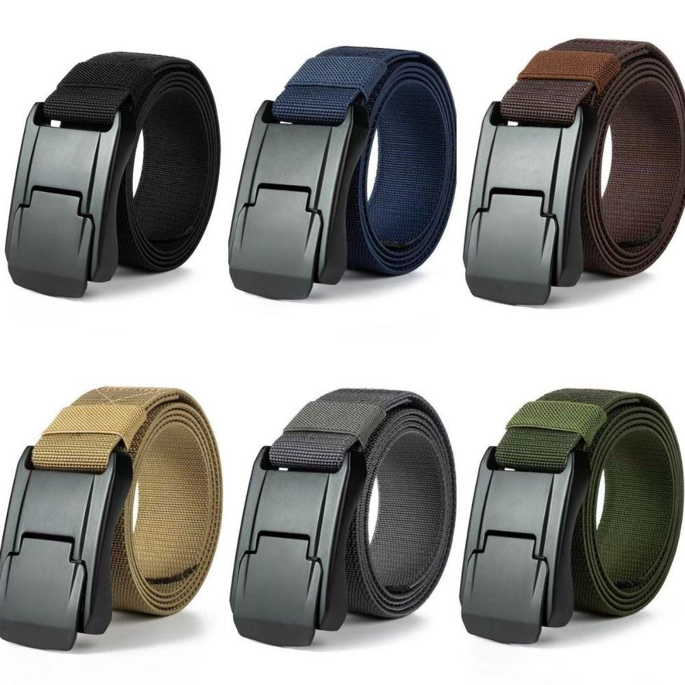 Сверхпрочный эластичный пояс унисекс с жесткой быстросъемной пряжкой, пояс для тренировочных брюк, повседневный