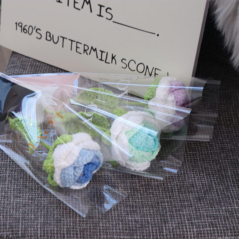 50pcs Waterproof Flower Packaging Bag Package Supplies Bouquet Packing Material Wedding